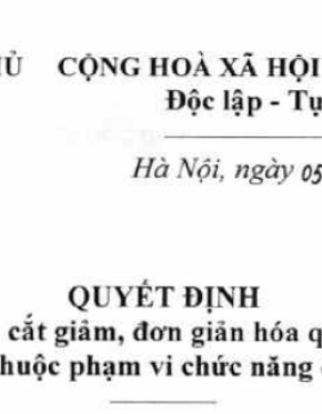 Quyết định 641/QĐ-TTg 2023 đơn giản hóa quy định liên quan đến hoạt động kinh doanh
