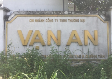 Công trình chi nhánh công ty TNHH Thương mại Vạn An