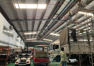 Công Trình Xưởng Sản Xuất Xe Hino